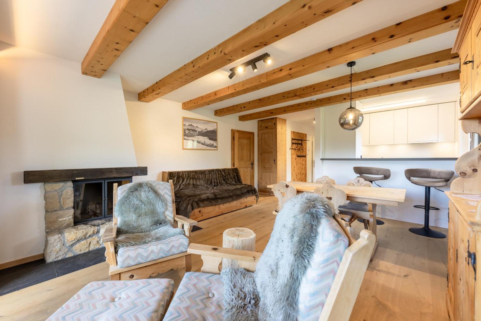 Cosy Apartment Facing Piz Rosatsch St. Moritz Exterior photo